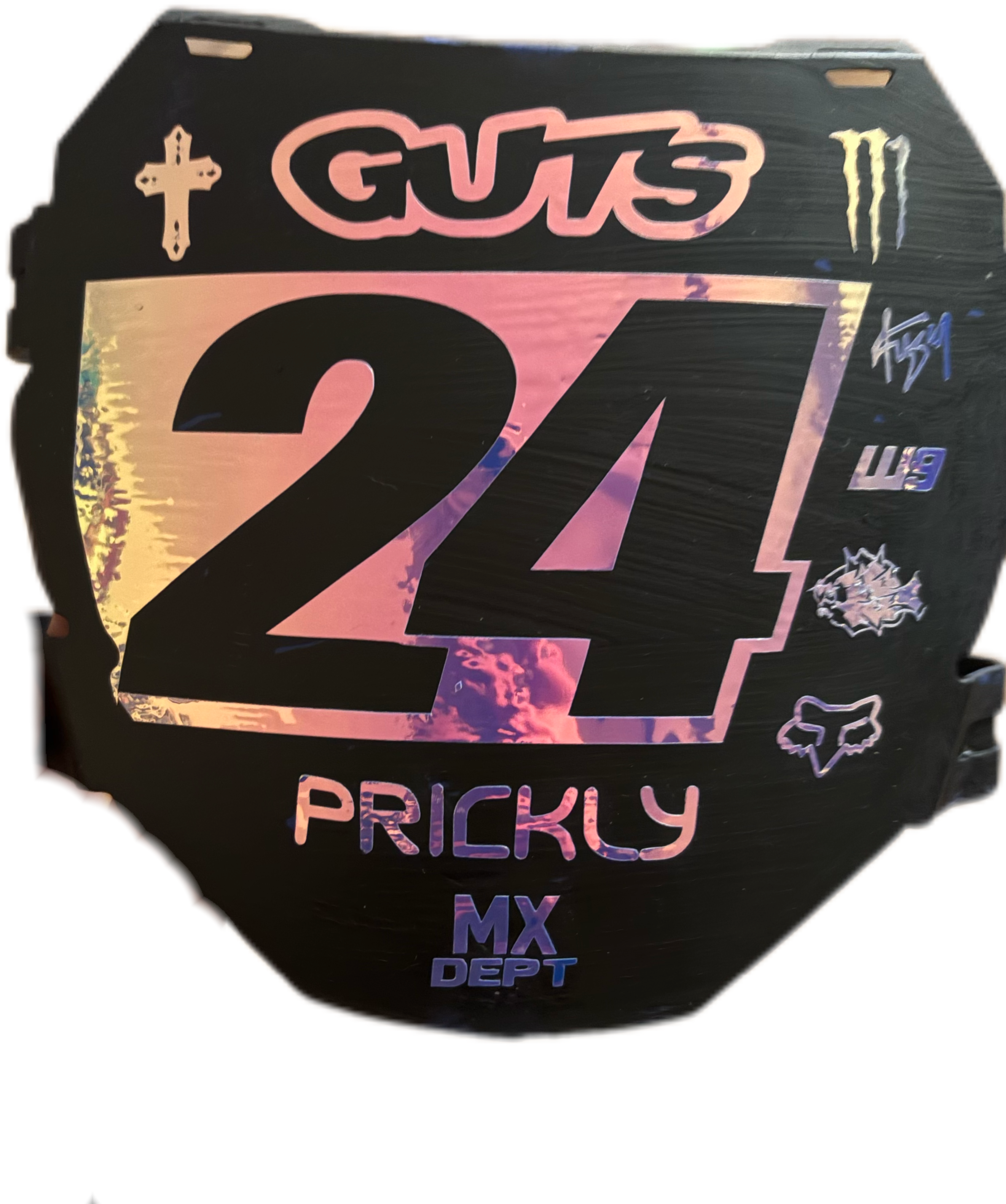 Odi plate decal